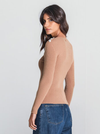 Camisola C/ Botões Ombro