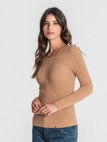 Camisola C/ Botões Ombro