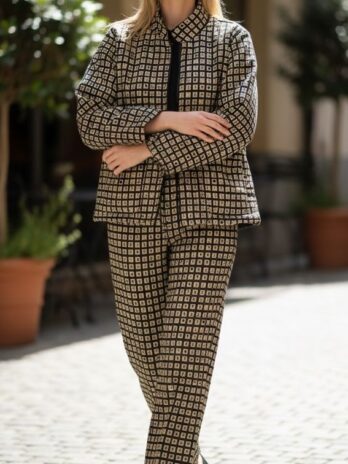 Casaco Reversível C/ Forro Estampado