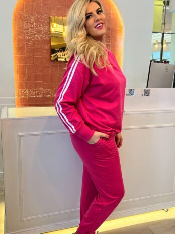 Calça Felpa Algodão C/ Punho