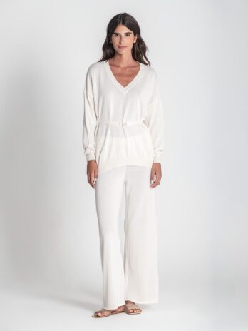 Camisola Decote V C/ Cinto