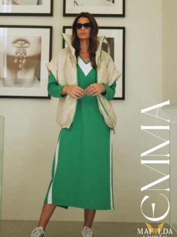 Colete Acolchoado C/ Fecho Color