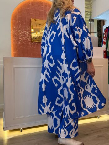 Kimono Comprido Manga Bufante