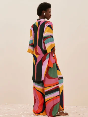 Camisa / Kimono Mullet