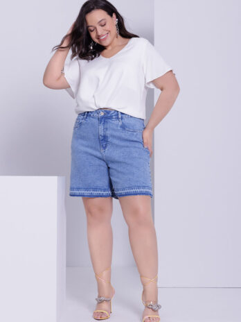 Blusa Viscose C/ Franzido Ombro