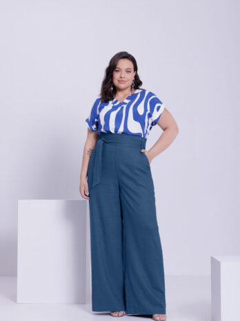 Blusa Viscose Assimétrica