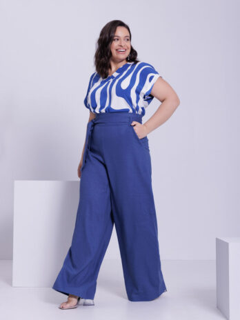 Blusa Viscose Assimétrica