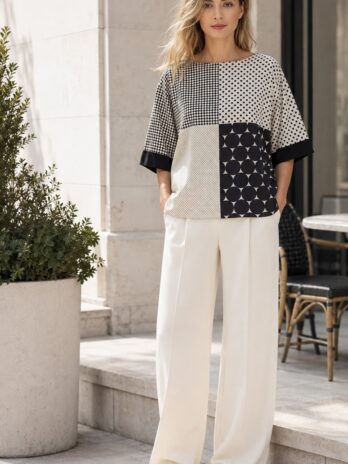 Blusa Algodão Bolas