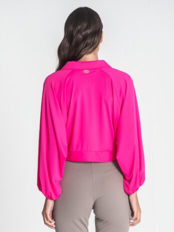 Camisa C/ Botões / Laçada Licra Fria