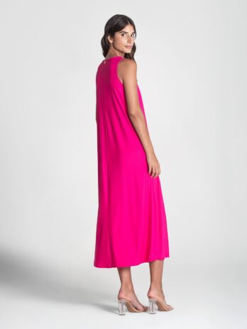 Vestido Básico Comprido Alças Largas