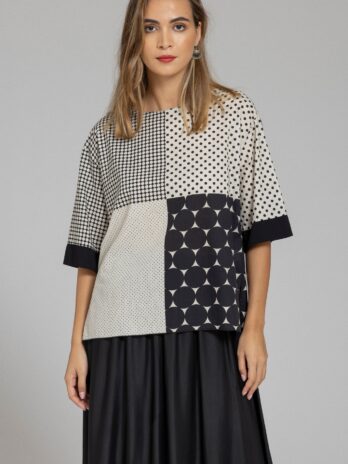 Blusa Algodão Bolas