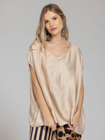 Blusa Oversize Cetim