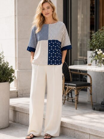 Blusa Algodão Bolas