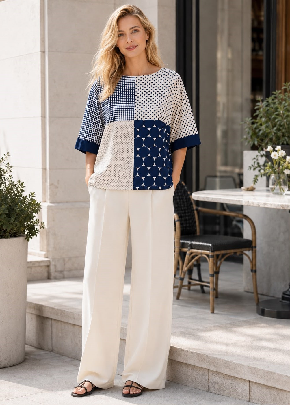 Blusa Algodão Bolas - Image 2