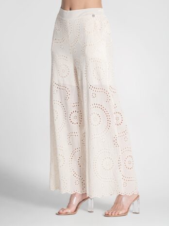 Calças Bordado Inglês