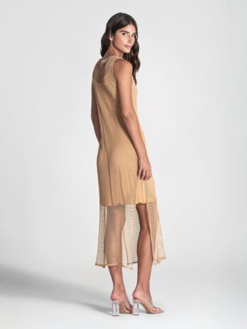 Vestido Comprido Perfurado