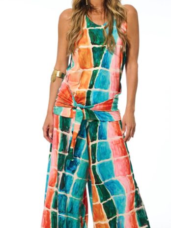 Pantalona Cós Elástico Estampada