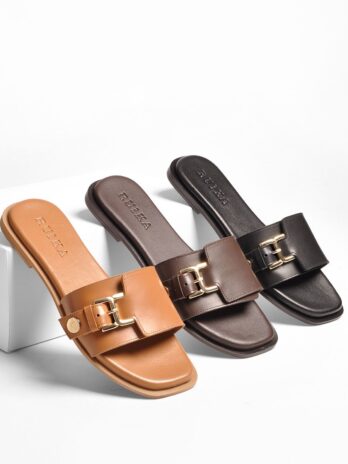 Chinela Pele C/ Fivela