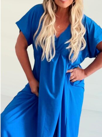 Vestido Manga Reglan Corte Peito