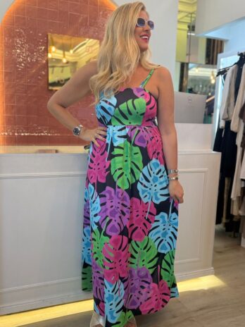 Vestido Alças Costas Elásticas