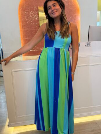 Vestido Alças Costas Elásticas