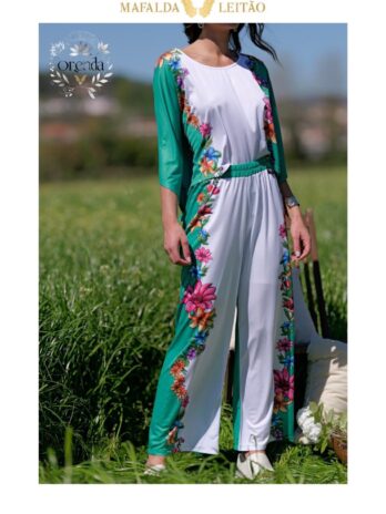 Pantalona Floral Licra Fria