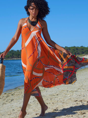 Vestido Licra Fria Assimétrico