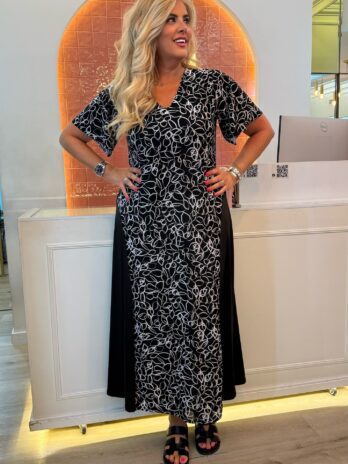 Vestido Licra Fria Dupla Cor