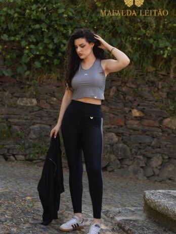 Top Licra Fria ML Bordado