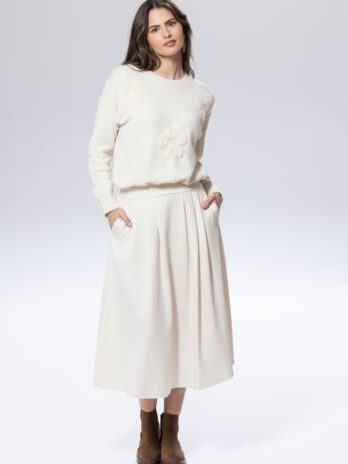 Camisola Flores Relevo