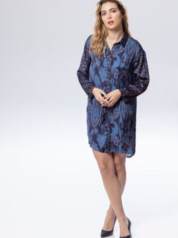 Túnica / Vestido Cetim C/ Estampa