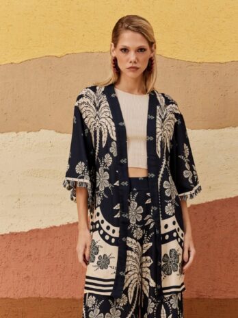 Kimono Franjas Manga