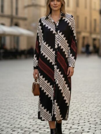 Vestido Camiseiro C/ Botões