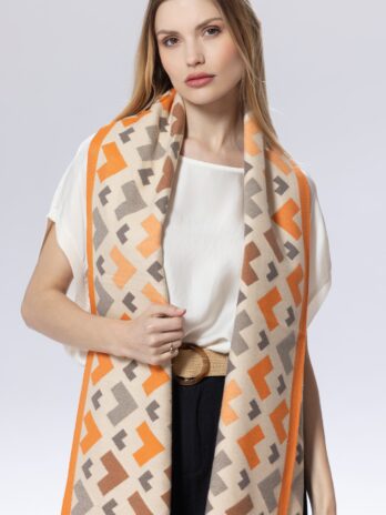 Echarpe Geométrica