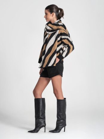 Cachecol Jacquard Animal Print