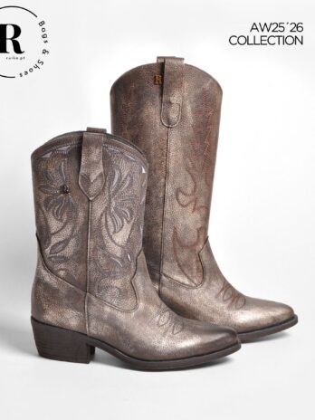 Texana Metalizada Bordada