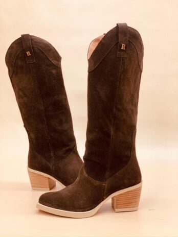 Texana Camurça Cano Alto