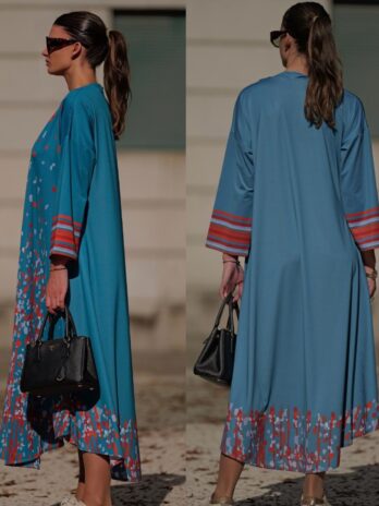 Vestido Licra Fria Estampa Fiesta