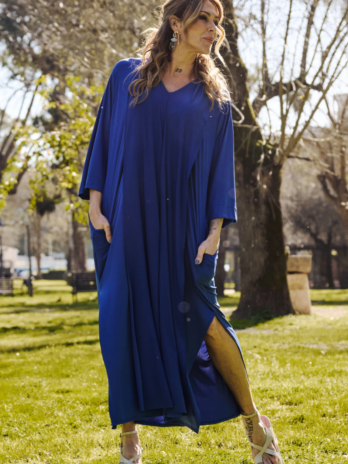 Vestido Licra Fria Kaftan