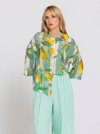 Camisa Algodão / Seda Limões