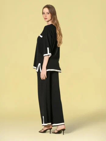 Camisola C/ Contrastes / Bolso