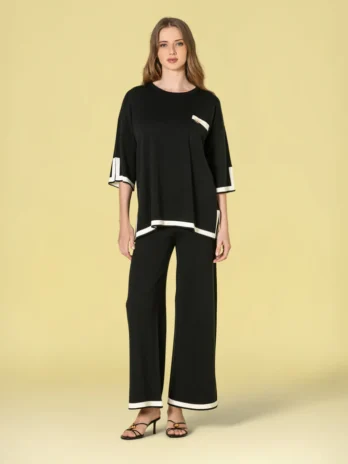 Camisola C/ Contrastes / Bolso