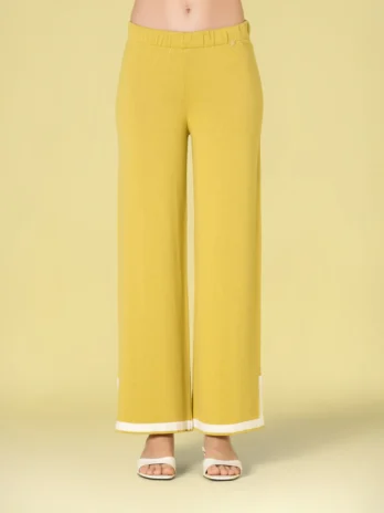 Calças C/ Contrastes