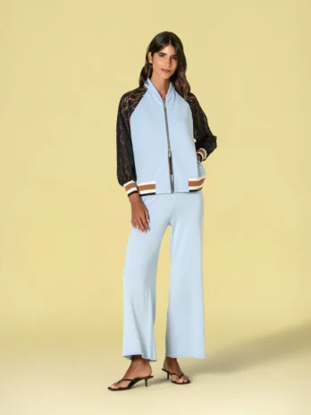 Casaco Bomber C/ Mangas Renda