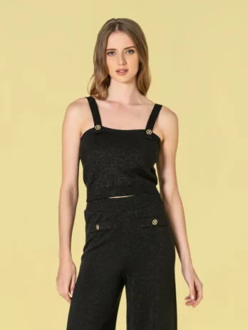 Top Alças C/ Botões