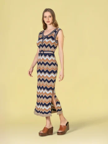 Vestido Zig Zag