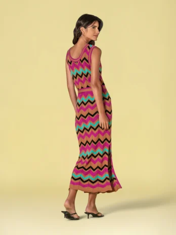 Vestido Zig Zag