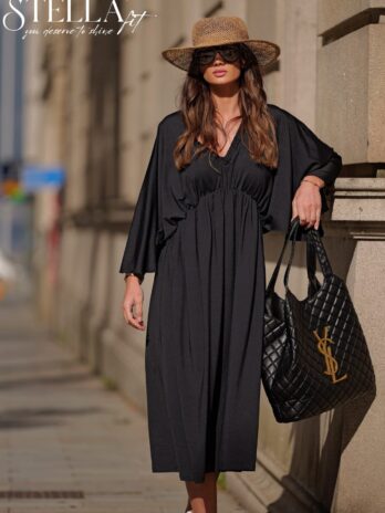 Vestido Licra Fria C/ Capa