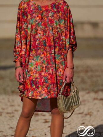Vestido Midi Oversize Licra Fria