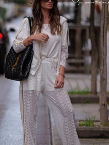 Pantalona Renda C/ Sombra Calção